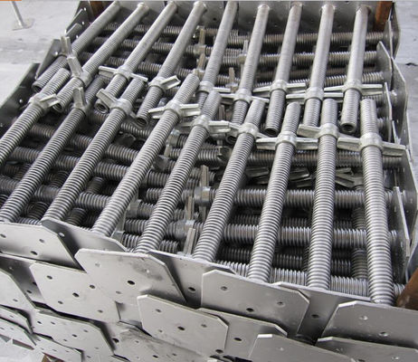 গ্যালভানাইজড ইউনিভার্সাল জ্যাকস থ্রু স্কাফোল্ডিং জ্যাক বেস