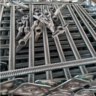 গ্যালভানাইজড ইউনিভার্সাল জ্যাকস থ্রু স্কাফোল্ডিং জ্যাক বেস