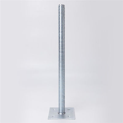 সামঞ্জস্যযোগ্য স্ক্রু বেস জ্যাক স্কাফোল্ডিং জ্যাক বেস কাস্টমাইজড সাইজ জ্যাক বেস