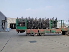 Heavy duty warehouse hot dip zinc cold storage  steel iron stillage post pallet